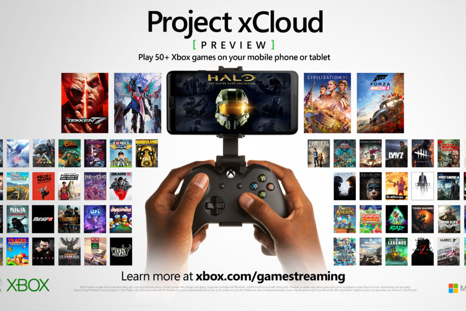 Microsoft inicia testes do serviço de streaming de jogos xCloud