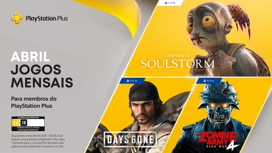 PlayStation Plus: veja lista de jogos grátis de agosto no PS4 e PS5 ******  A Sony anunciou nesta quarta-feira (26) os jogos que estarão disponíveis na  PlayStation Plus em agosto. A partir